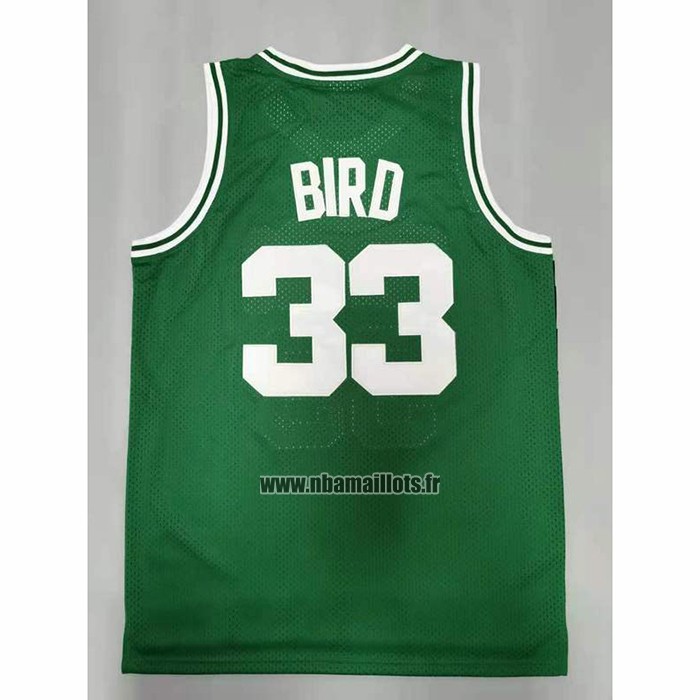 Maillot Boston Celtics Larry Bird NO 33 Mitchell & Ness 1985-86 Vert